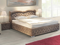 Łóżko tapicerowane ROMA (relax) - fot. 1 - www.e-meblostyl.pl
