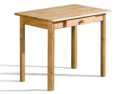 Stół MAX II P (drewno z szufladą) - fot. 1 - www.e-meblostyl.pl
