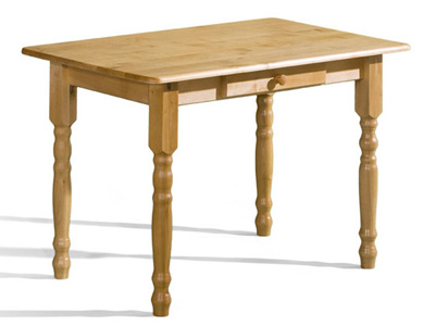 Stół MAX III (drewno z szufladą) - fot. 1 - www.e-meblostyl.pl